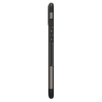 Spigen Slim Armor MagSafe, gunmetal - iPhone 15