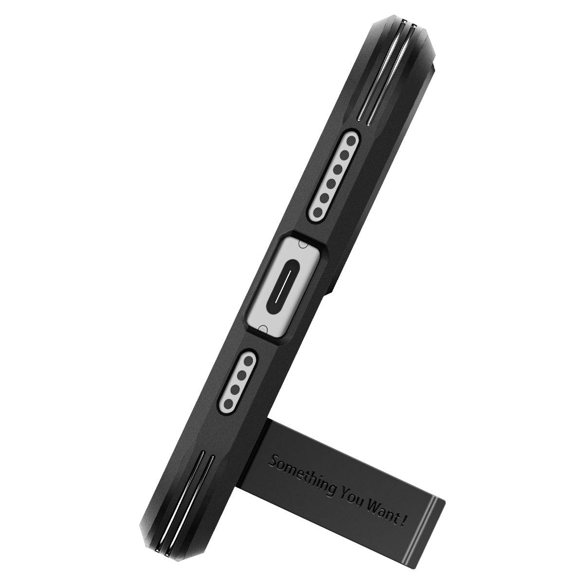 Spigen Tough Armor MagSafe, black - iPhone 15 Plus