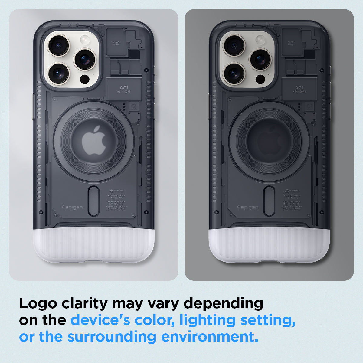 Spigen Classic C1 MagSafe, graphite - iPhone 15 Pro
