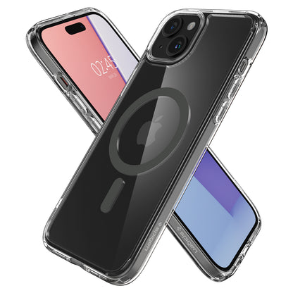 Spigen Ultra Hybrid MagSafe, graphite - iPhone 15