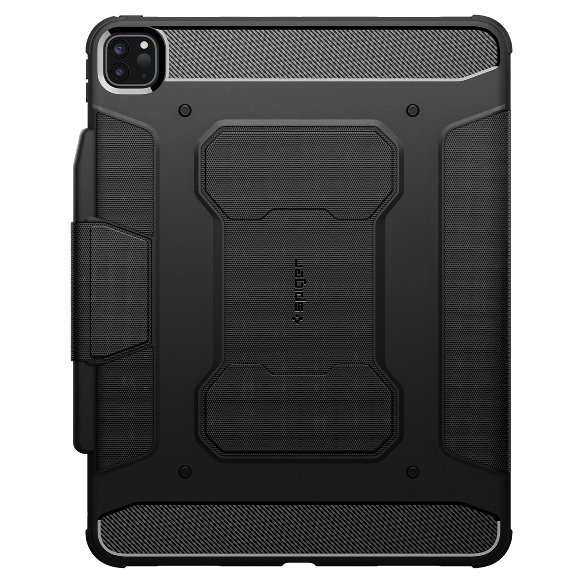 Spigen Rugged Armor Pro, black - iPad Pro 13" 2024