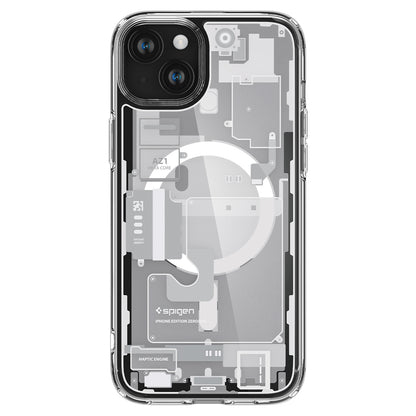 Spigen Ultra Hybrid MagSafe, zero one white - iPhone 15
