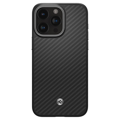 Spigen Enzo Aramid, matte black - iPhone 15 Pro