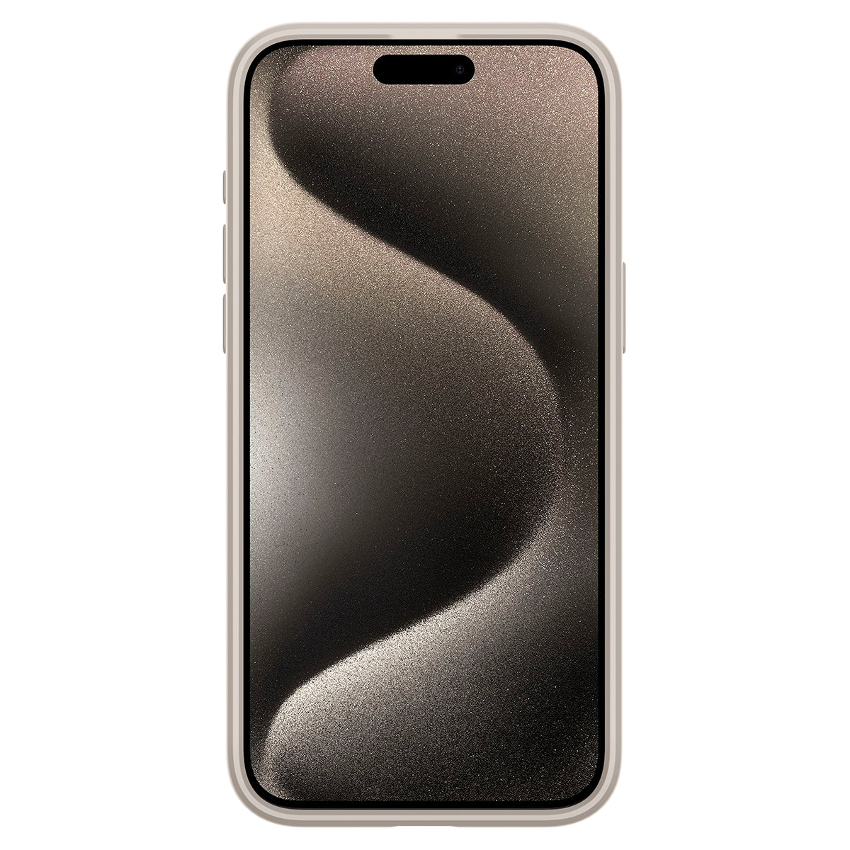 Spigen Ultra Hybrid MagSafe, frost natural titanium - iPhone 15 Pro Max