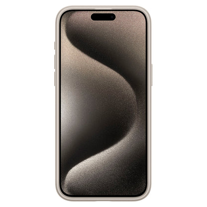 Spigen Ultra Hybrid MagSafe, frost natural titanium - iPhone 15 Pro Max