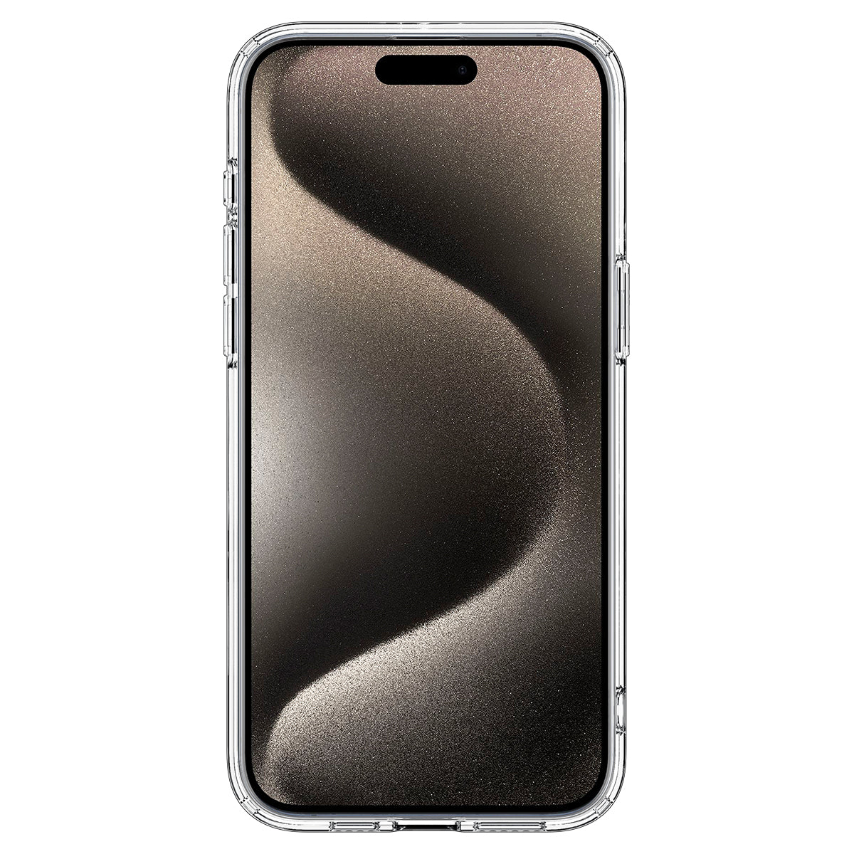 Spigen Ultra Hybrid MagSafe, zero one natural titanium - iPhone 15 Pro Max