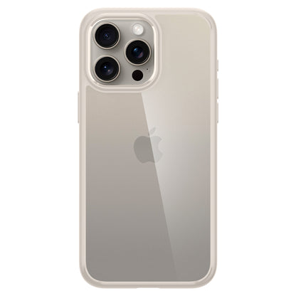 Spigen Ultra Hybrid, natural titanium - iPhone 15 Pro