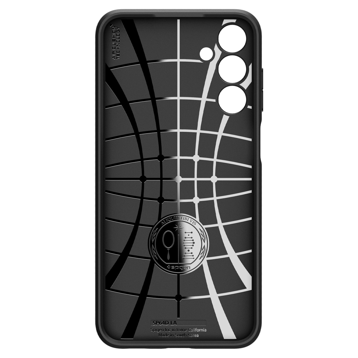 Spigen Liquid Air, matte black - Samsung Galaxy A15/A15 5G