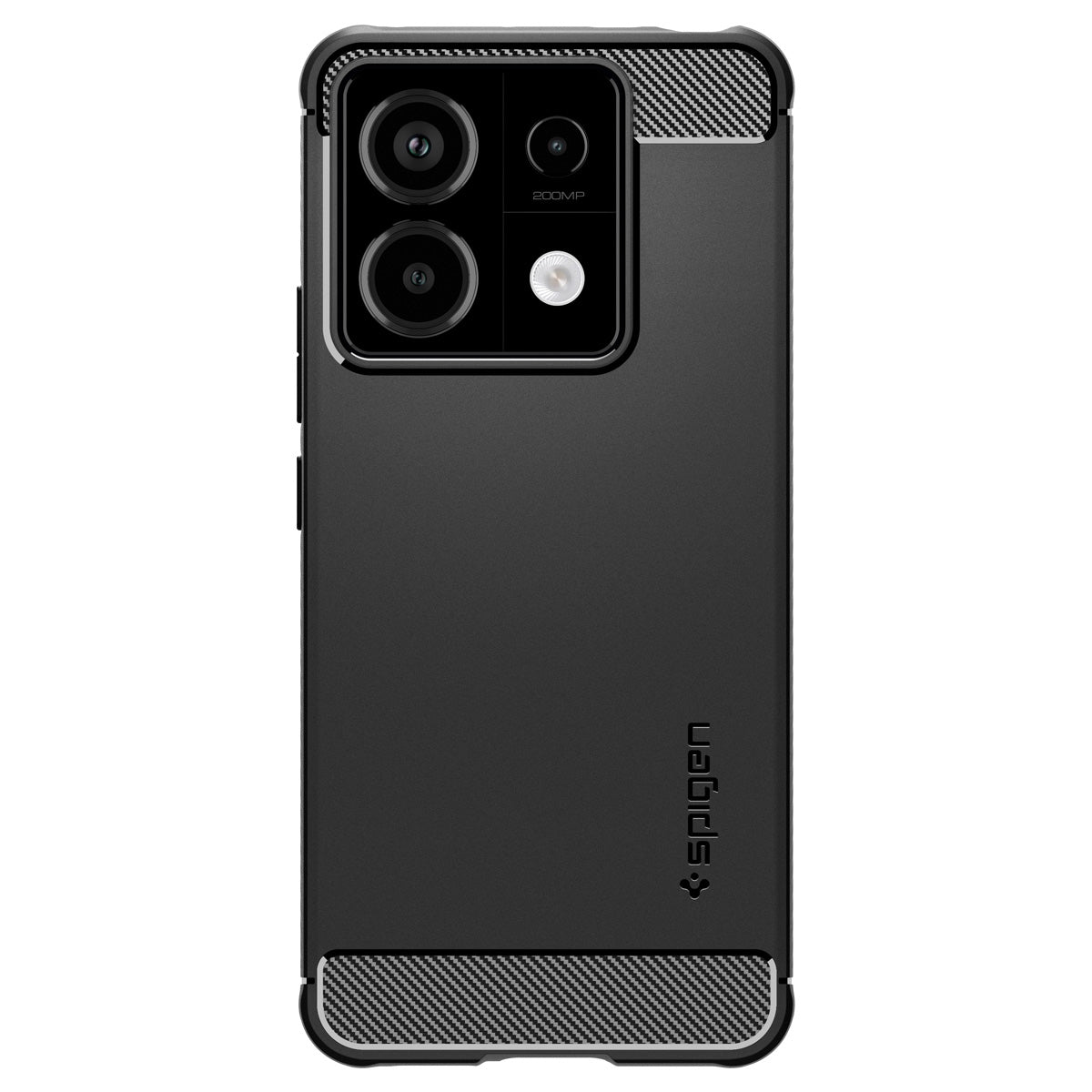 Spigen Rugged Armor, matte black - Xiaomi Redmi Note 13 Pro 5G / POCO X6 5G