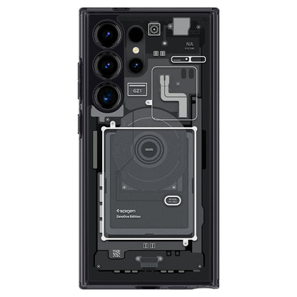 Spigen Ultra Hybrid, zero one - Samsung Galaxy S24 Ultra