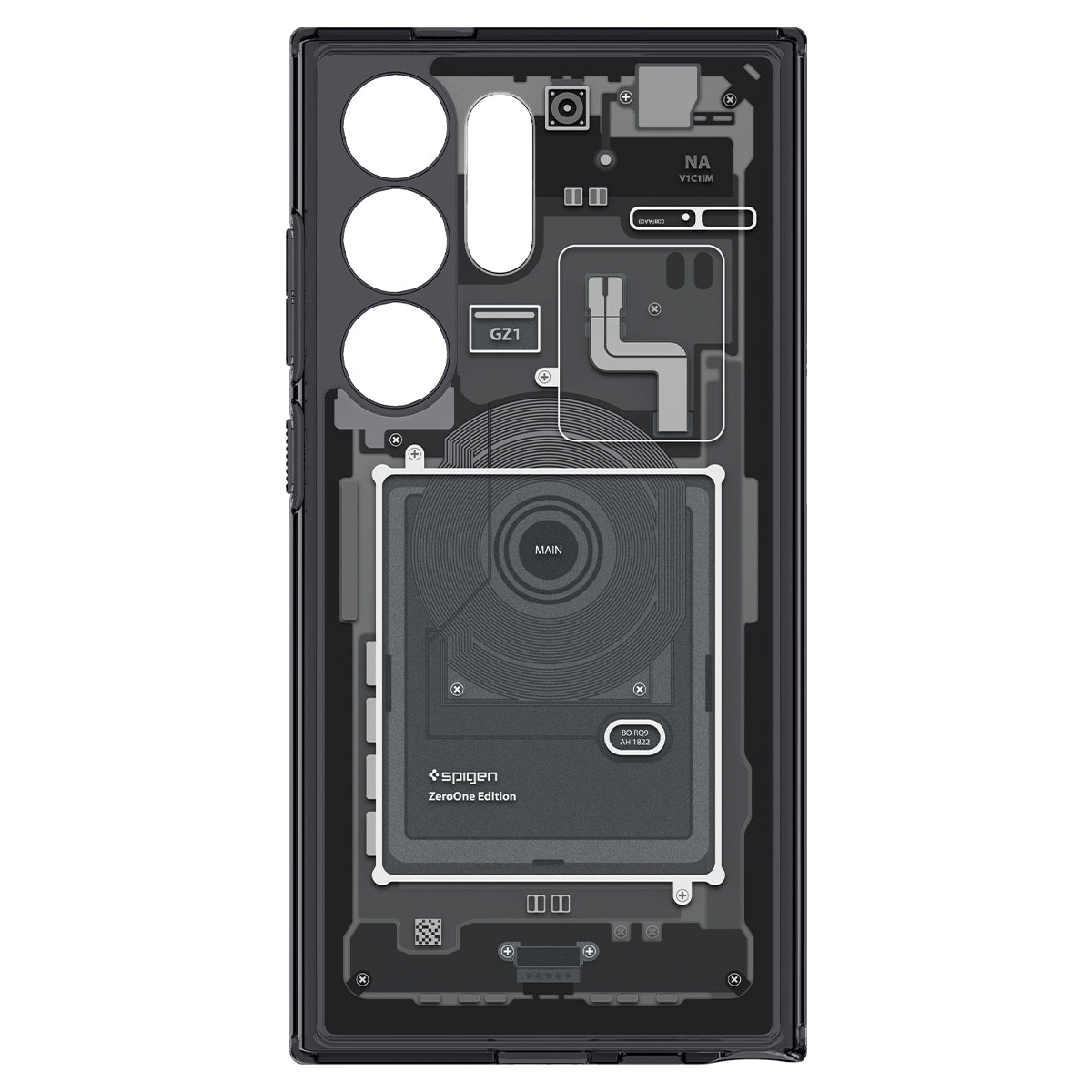 Spigen Ultra Hybrid, zero one - Samsung Galaxy S24 Ultra