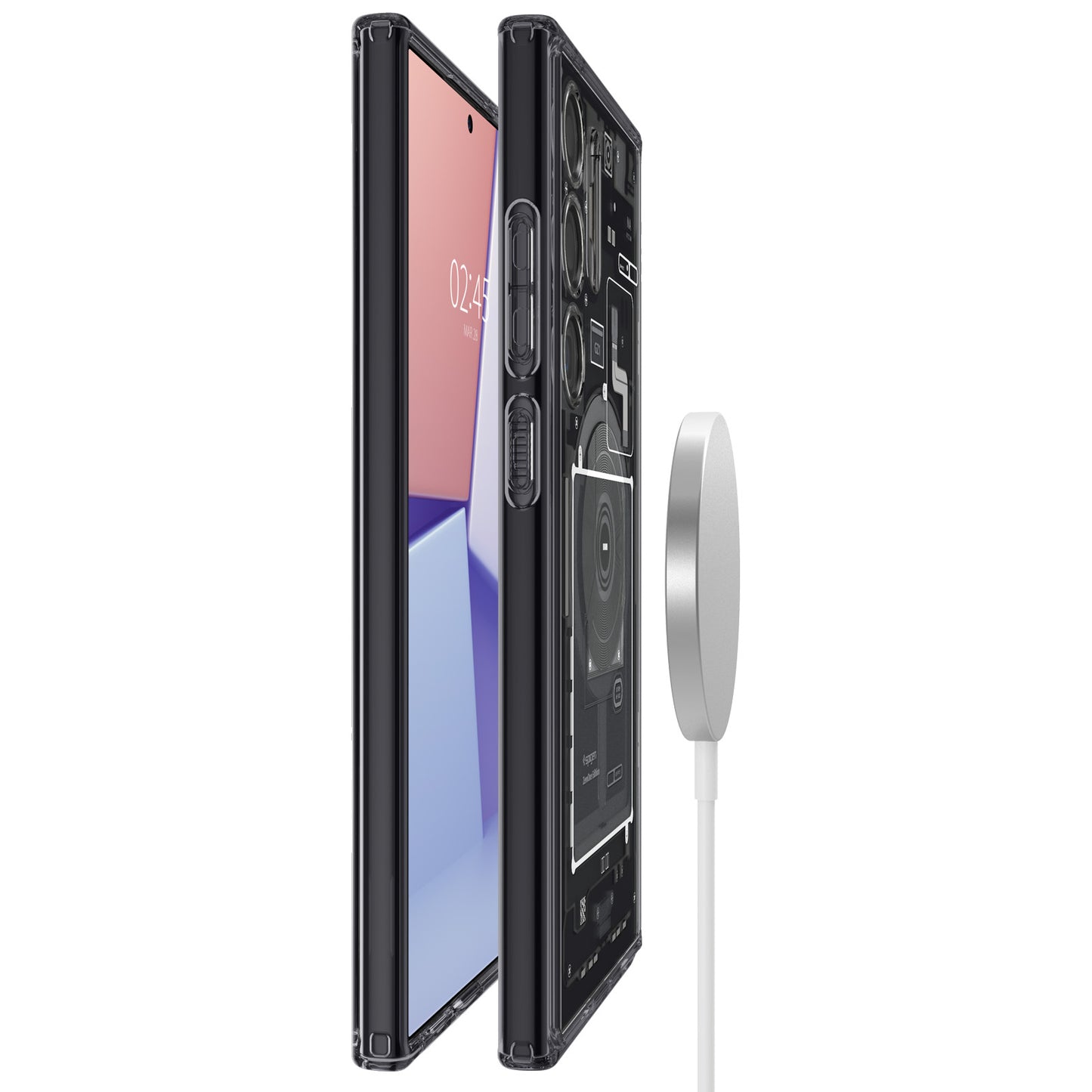Spigen Ultra Hybrid OneTap Metal Ring MagSafe, zero one - Samsung Galaxy S24 Ultra