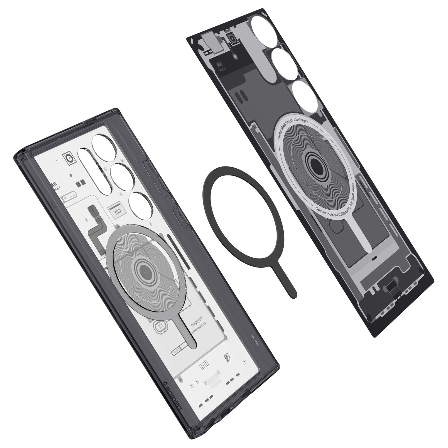 Spigen Ultra Hybrid OneTap Metal Ring MagSafe, zero one - Samsung Galaxy S24 Ultra