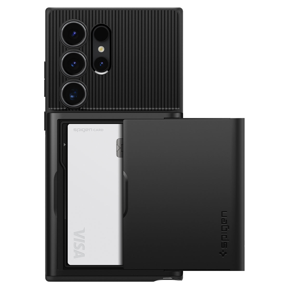 Spigen Slim Armor CS, black - Samsung Galaxy S24 Ultra