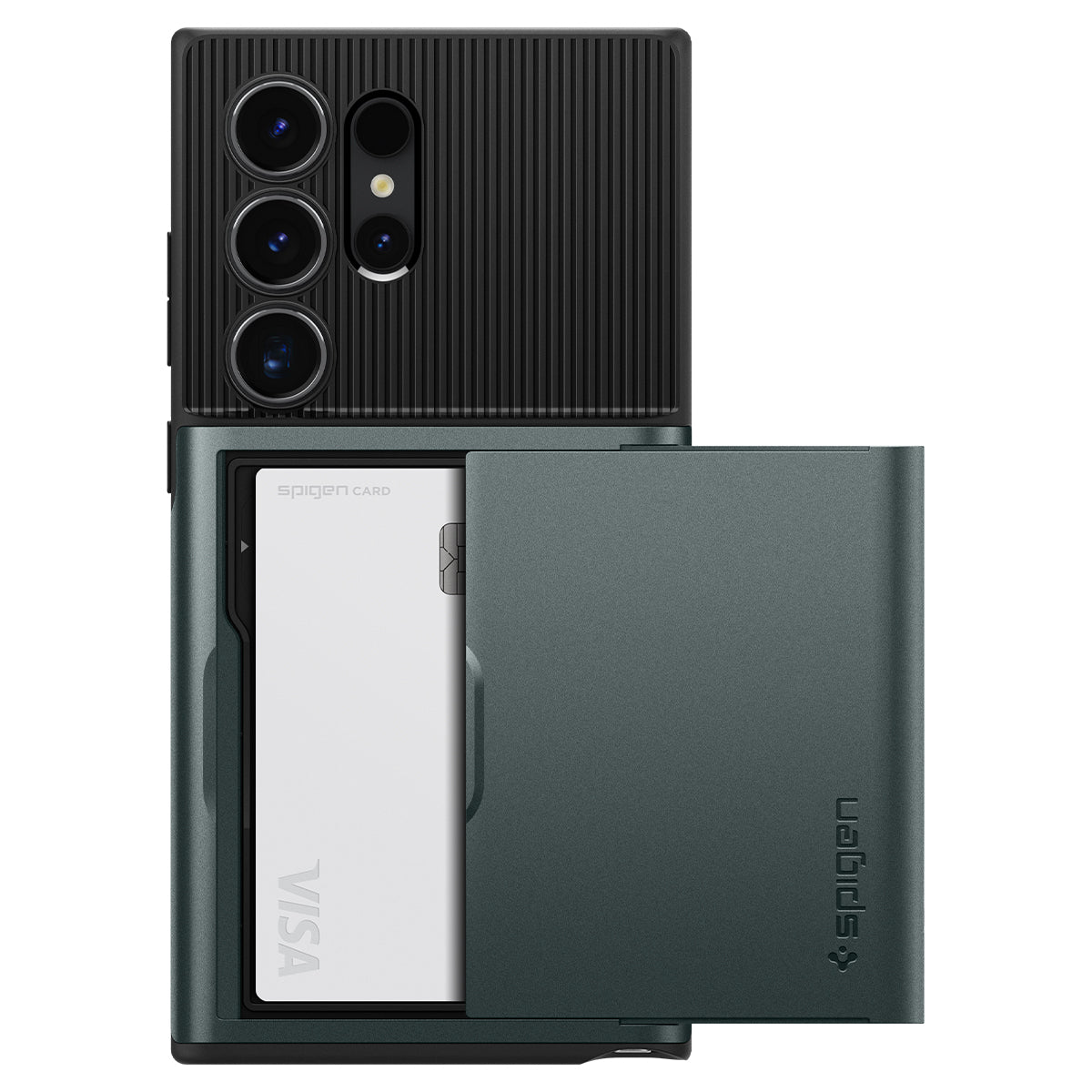 Spigen Slim Armor CS, abyss green - Samsung Galaxy S24 Ultra