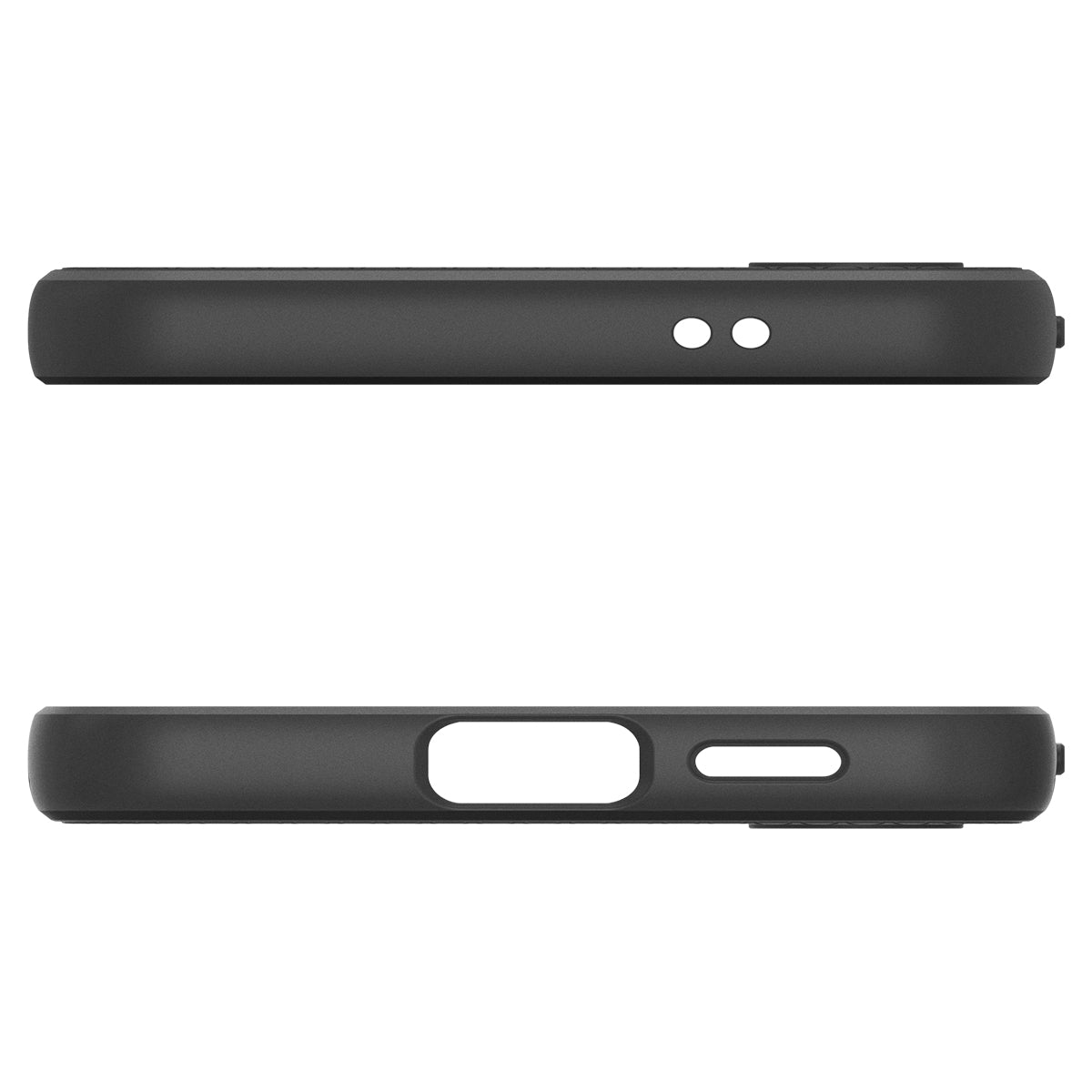Spigen Liquid Air, matte black - Samsung Galaxy S24