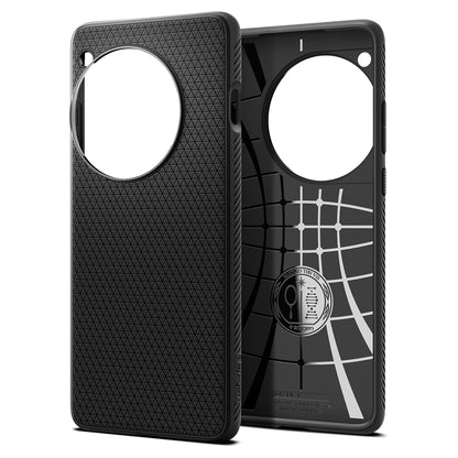 Spigen Liquid Air, matte black - OnePlus 12