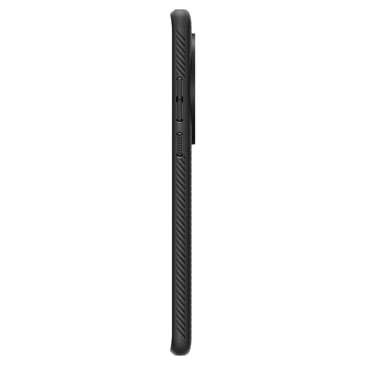 Spigen Liquid Air, matte black - OnePlus 12