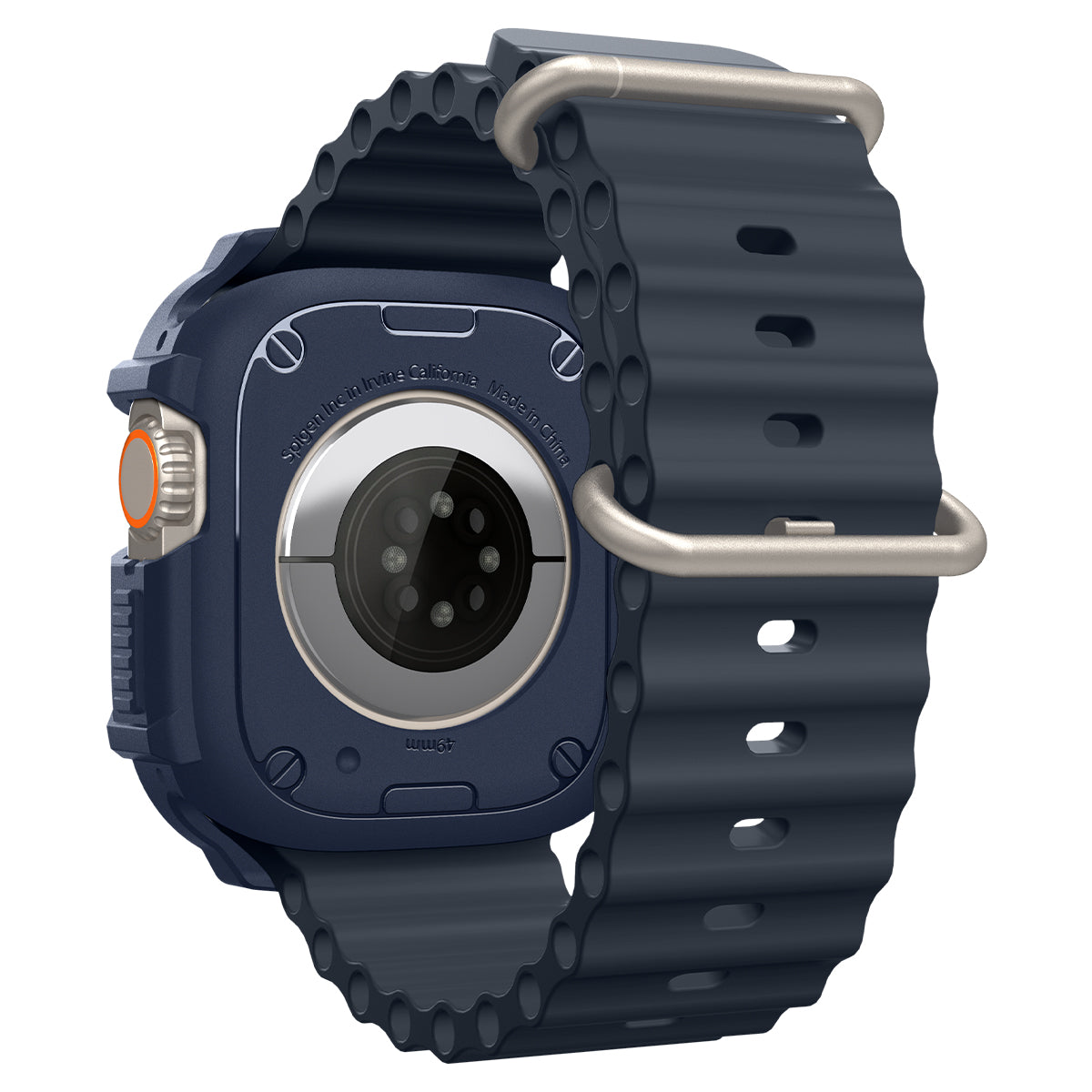 Spigen Rugged Armor, navy blue - Apple Watch Ultra 2/1 49mm