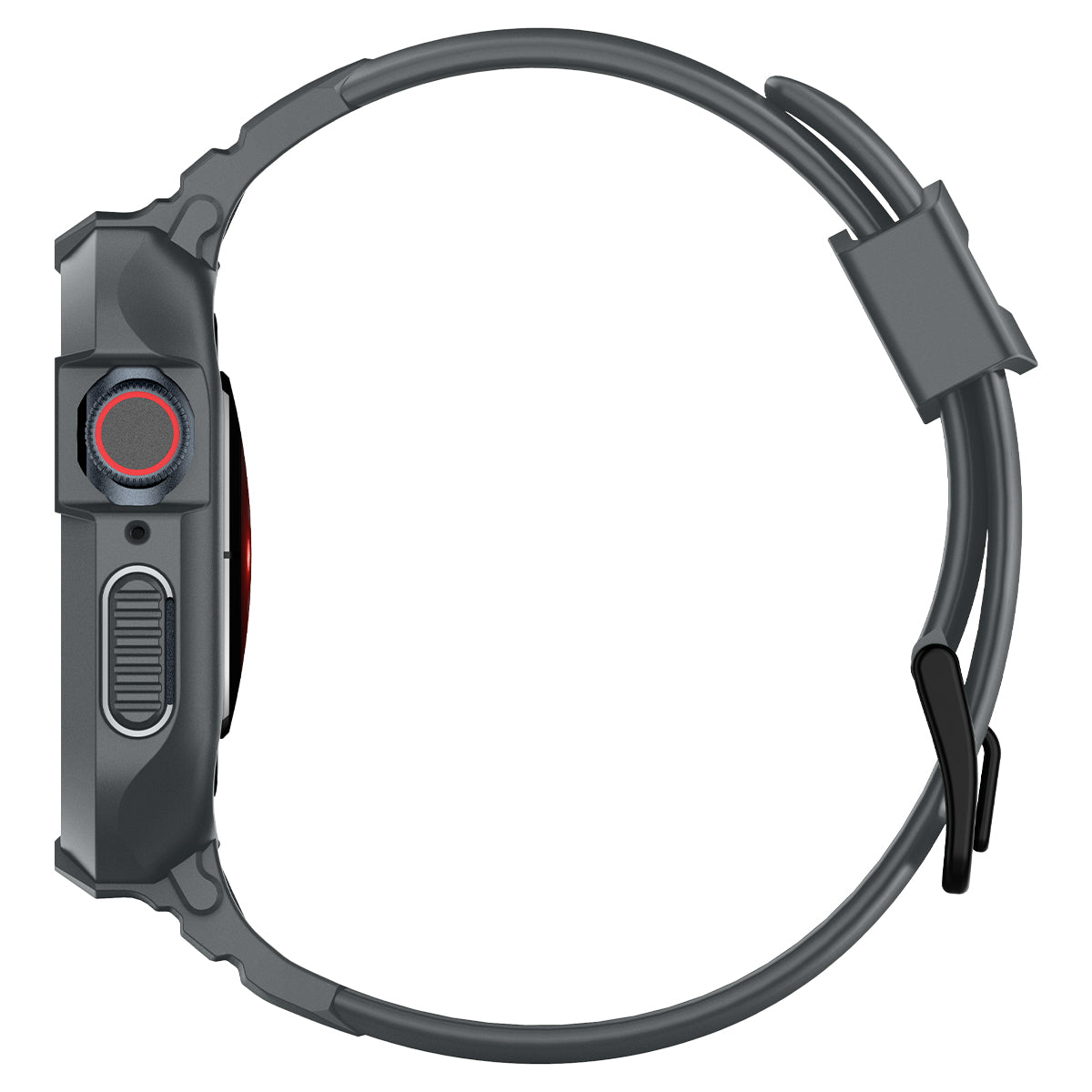Spigen Rugged Armor Pro, dark gray - Apple Watch 45mm/44mm