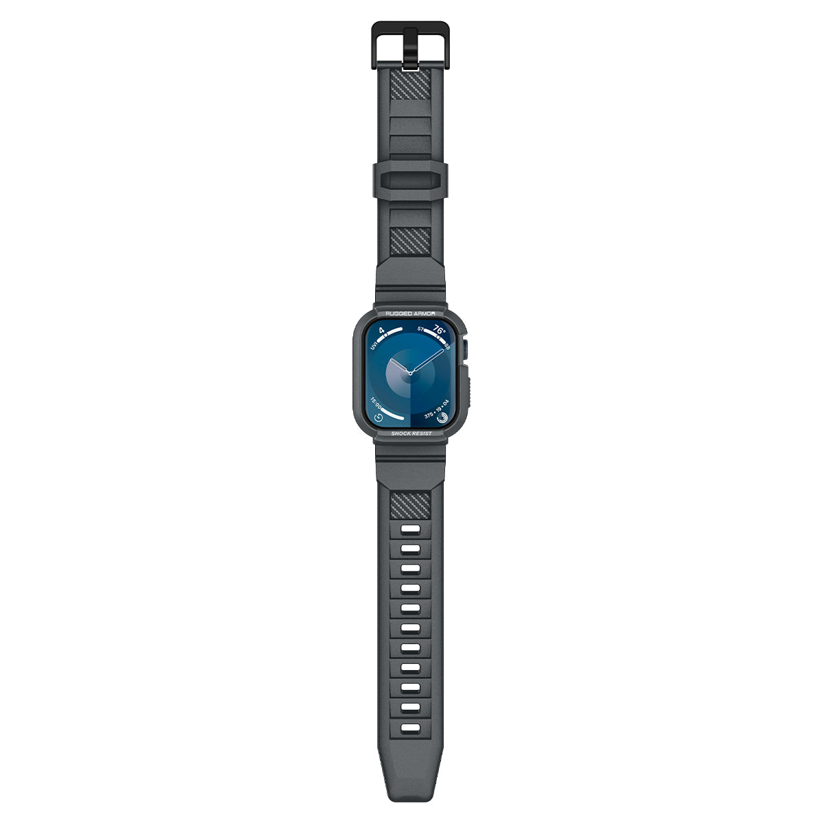 Spigen Rugged Armor Pro, dark gray - Apple Watch 45mm/44mm