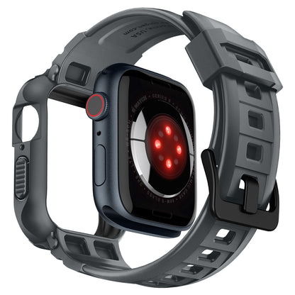 Spigen Rugged Armor Pro, dark gray - Apple Watch 45mm/44mm
