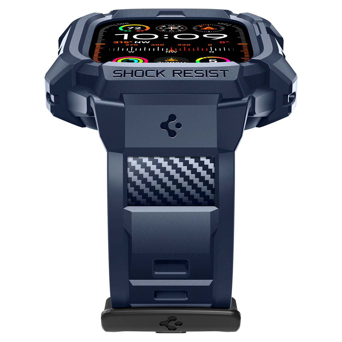 Spigen Rugged Armor Pro, navy blue - Apple Watch Ultra 2/1 49mm