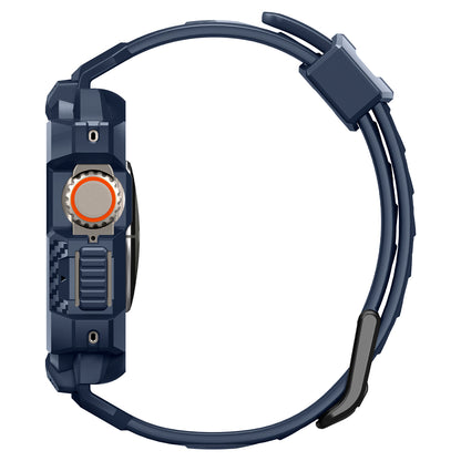 Spigen Rugged Armor Pro, navy blue - Apple Watch Ultra 2/1 49mm