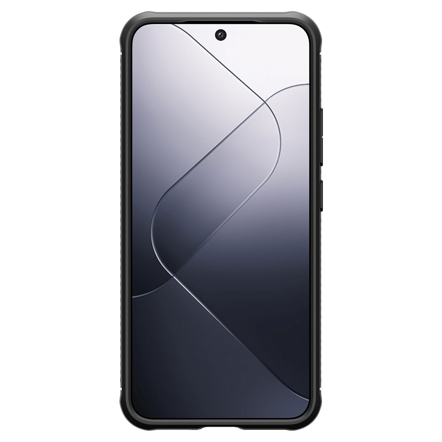Spigen Rugged Armor, matte black - Xiaomi 14