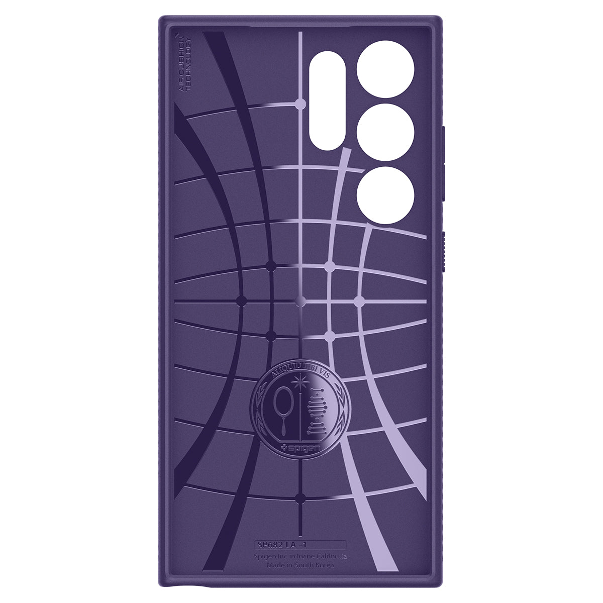 Spigen Liquid Air, deep purple - Samsung Galaxy S24 Ultra