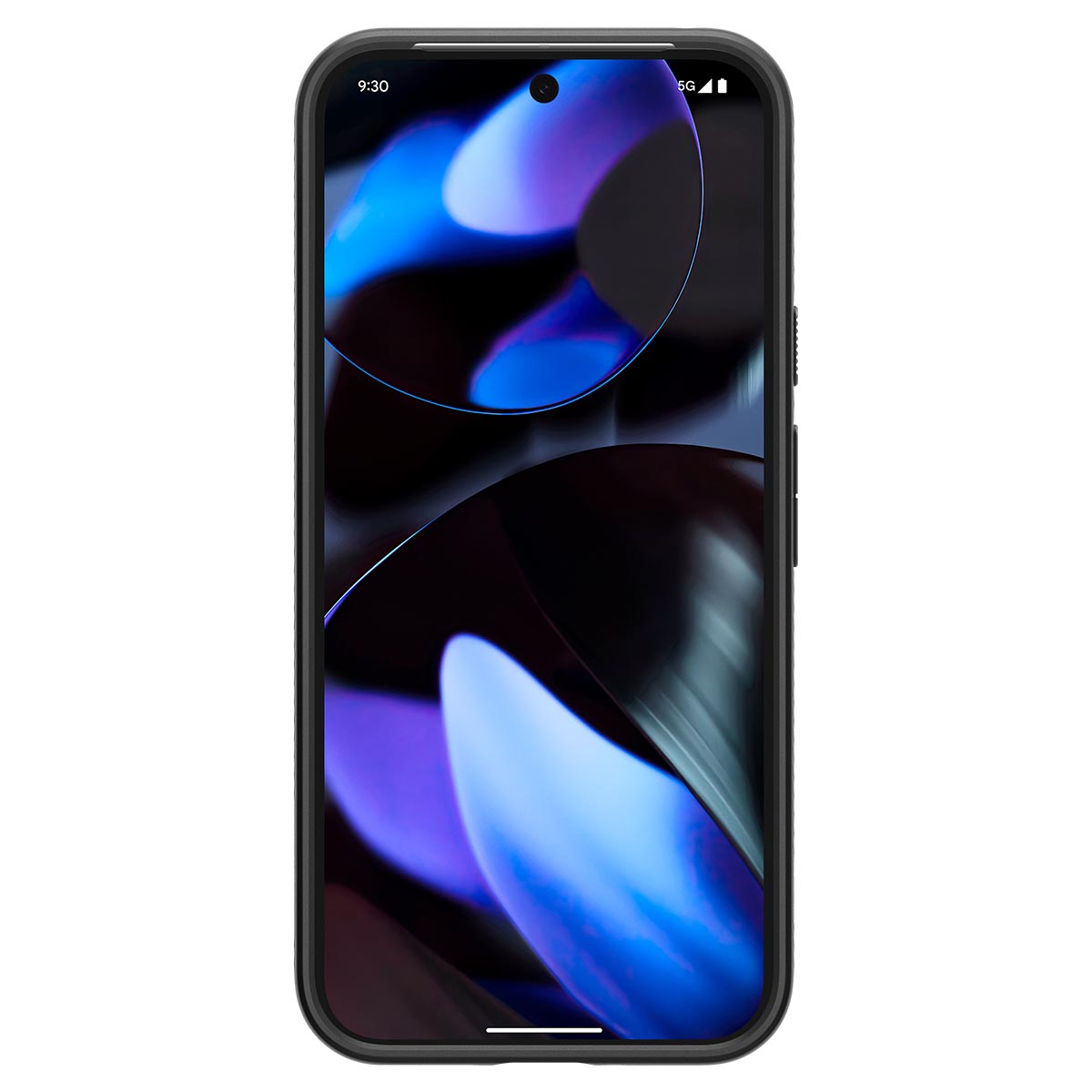 Spigen Liquid Air, matte black - Google Pixel 9 Pro/Pixel 9