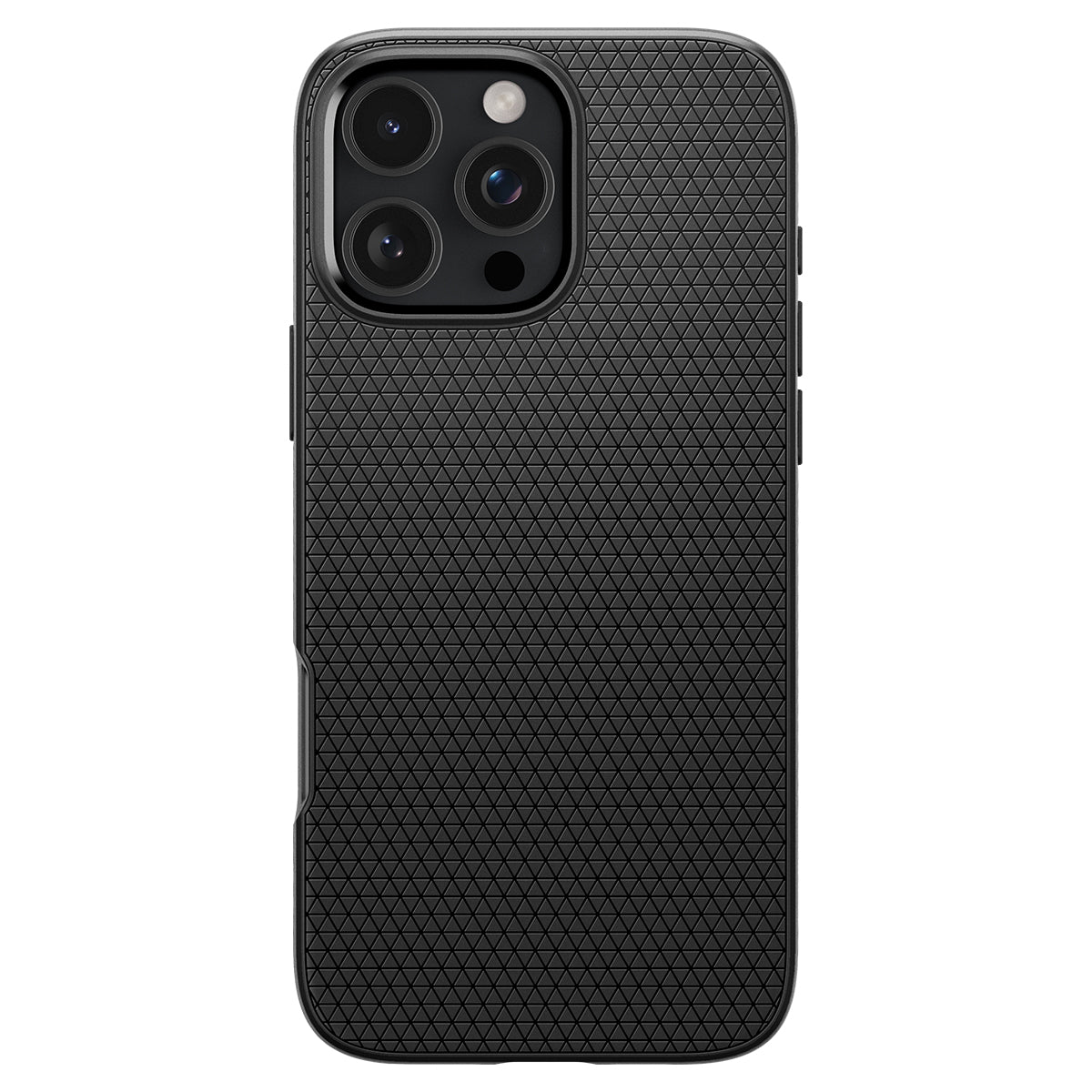 Spigen Liquid Air, matte black - iPhone 16 Pro Max