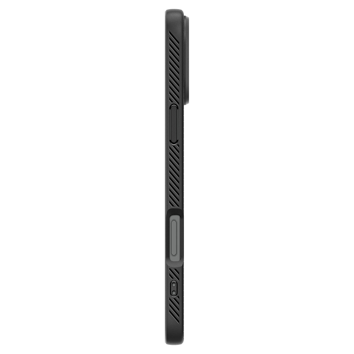 Spigen Liquid Air, matte black - iPhone 16 Pro Max