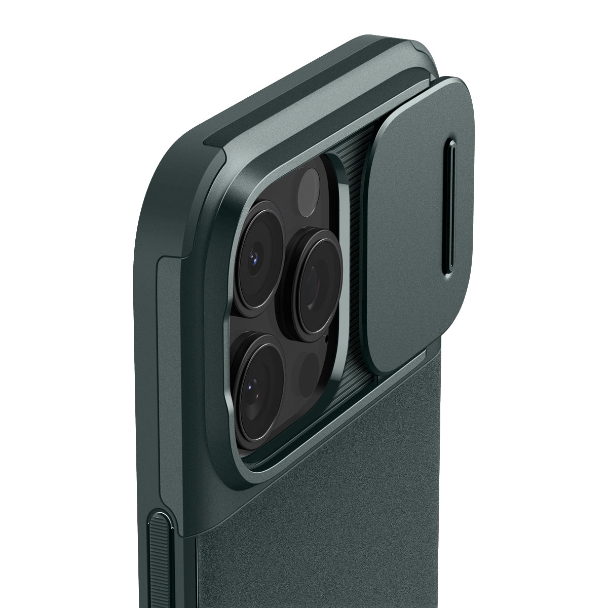 Spigen Optik Armor MagSafe, abyss green - iPhone 16 Pro Max