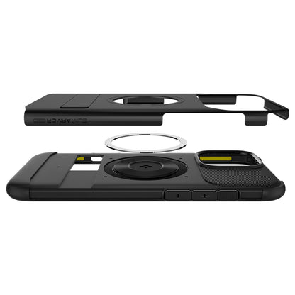 Spigen Slim Armor MagSafe, black - iPhone 16 Pro Max