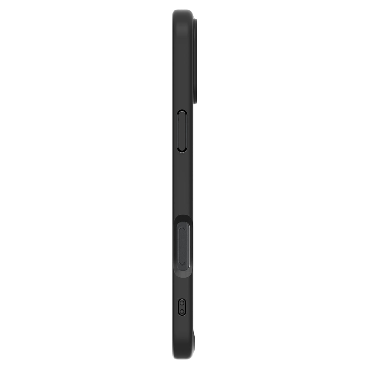 Spigen Ultra Hybrid, matte black - iPhone 16 Plus