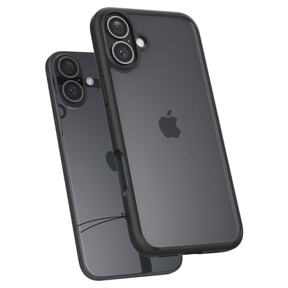 Spigen Ultra Hybrid, matte black - iPhone 16 Plus