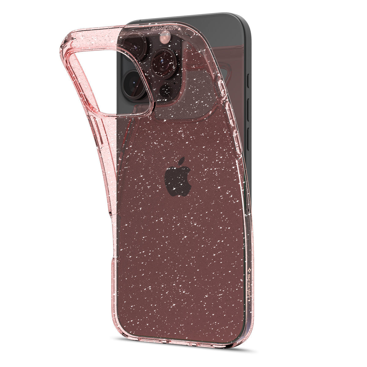 Spigen Liquid Crystal Glitter, Rose Quartz - iPhone 16 Pro