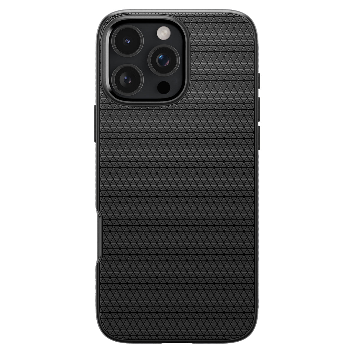 Spigen Liquid Air, matte black - iPhone 16 Pro