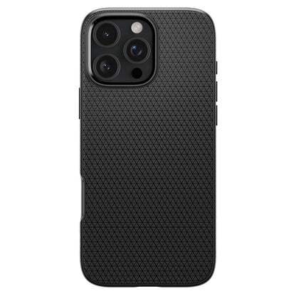 Spigen Liquid Air, matte black - iPhone 16 Pro