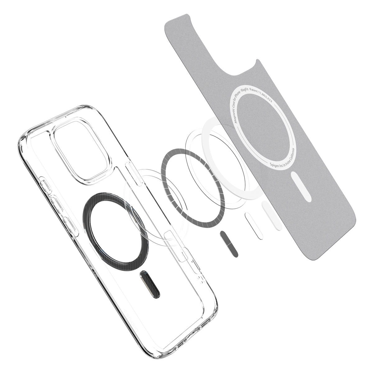 Spigen Ultra Hybrid MagSafe, carbon fiber - iPhone 16 Pro