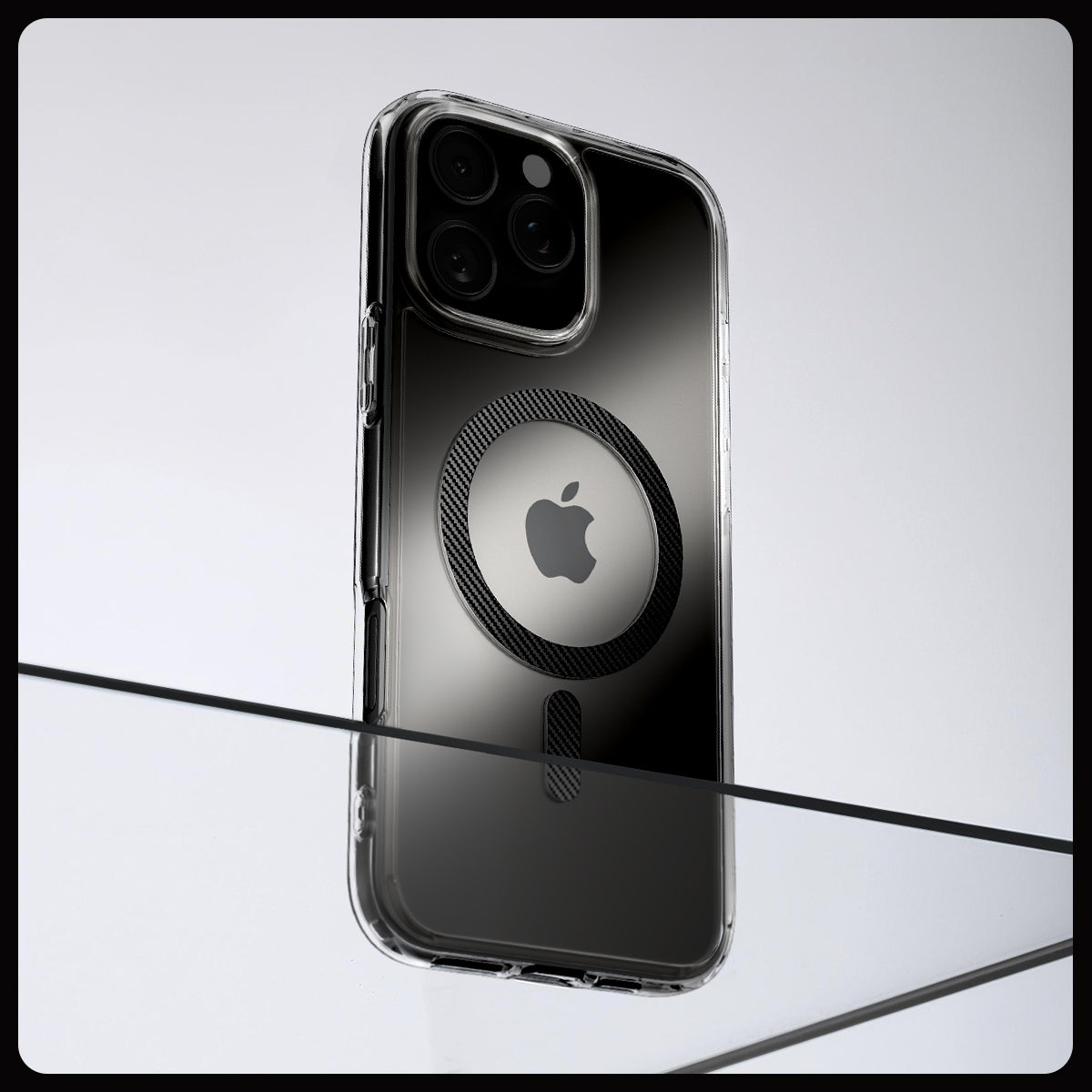 Spigen Ultra Hybrid MagSafe, carbon fiber - iPhone 16 Pro