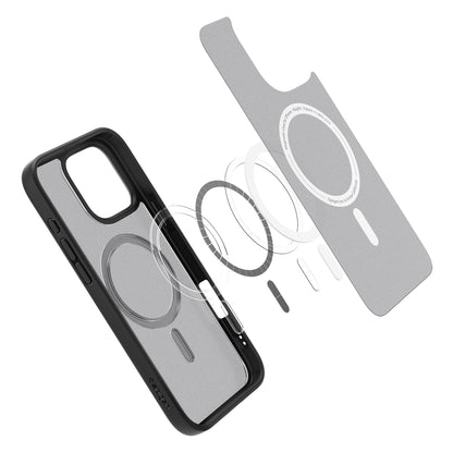 Spigen Ultra Hybrid MagSafe, frost black - iPhone 16 Pro