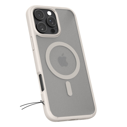 Spigen Ultra Hybrid MagSafe, frost natural titanium - iPhone 16 Pro