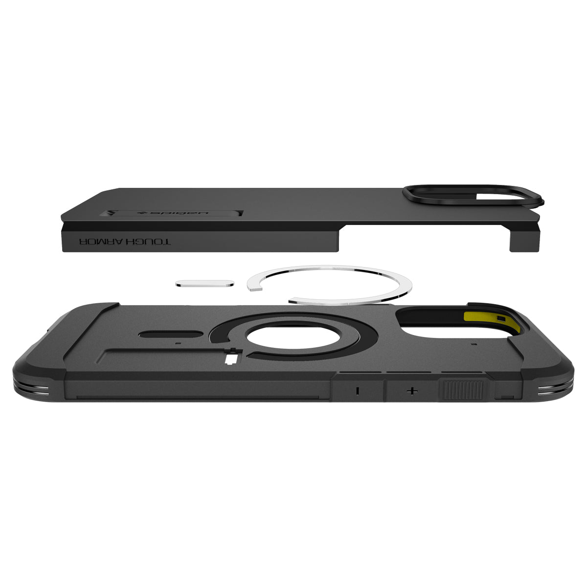 Spigen Tough Armor MagSafe, black - iPhone 16 Pro