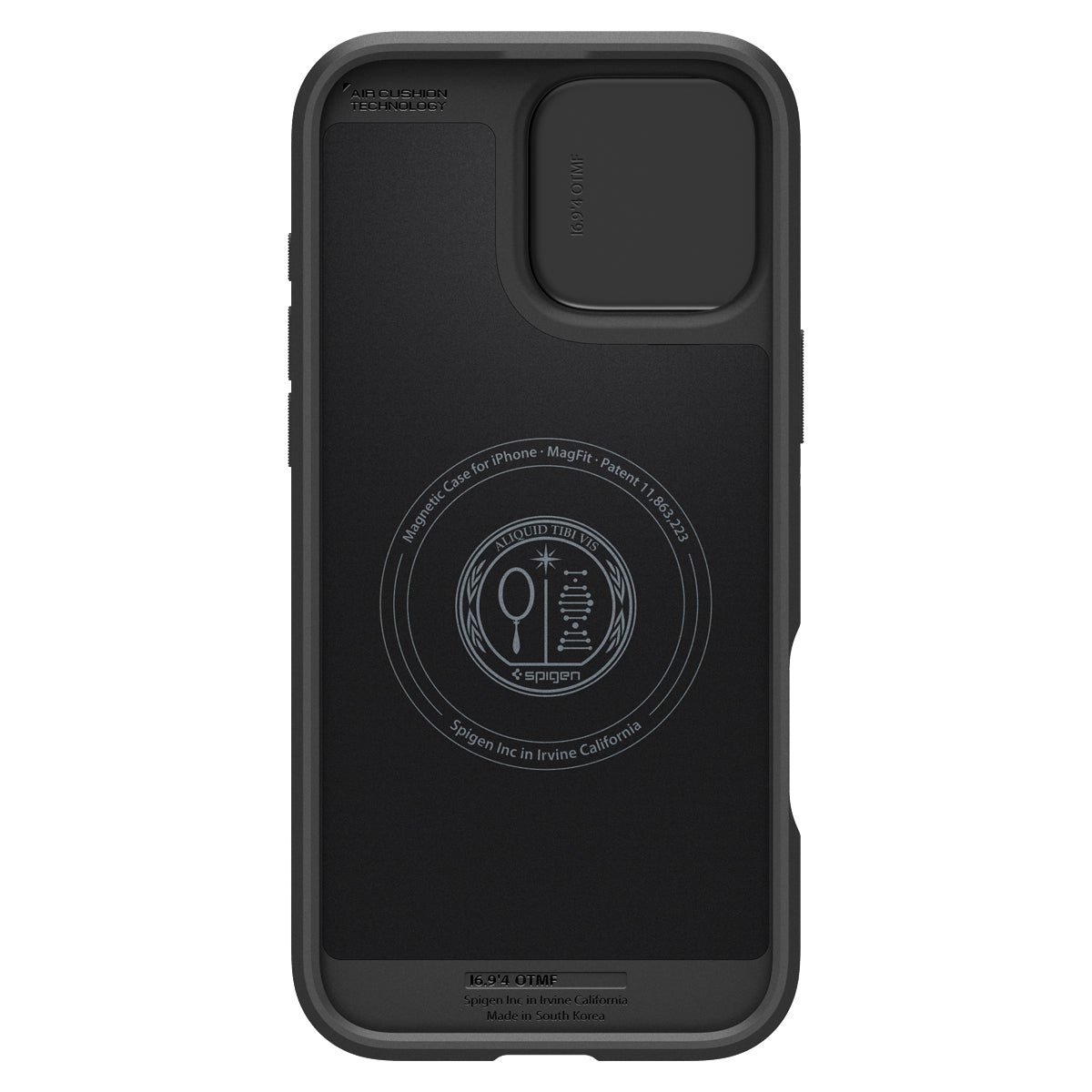 Spigen Optik Armor MagSafe, black - iPhone 16 Pro
