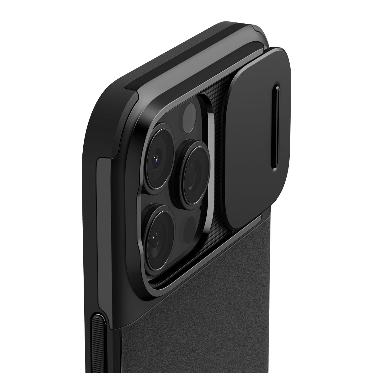 Spigen Optik Armor MagSafe, black - iPhone 16 Pro