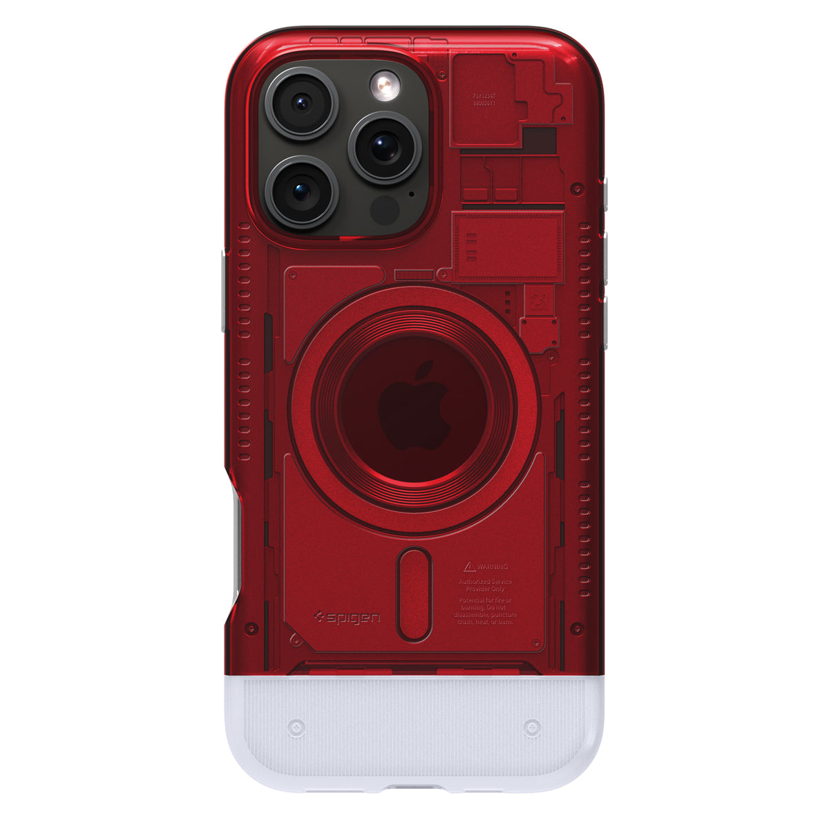 Spigen Classic C1 MagSafe, ruby - iPhone 16 Pro