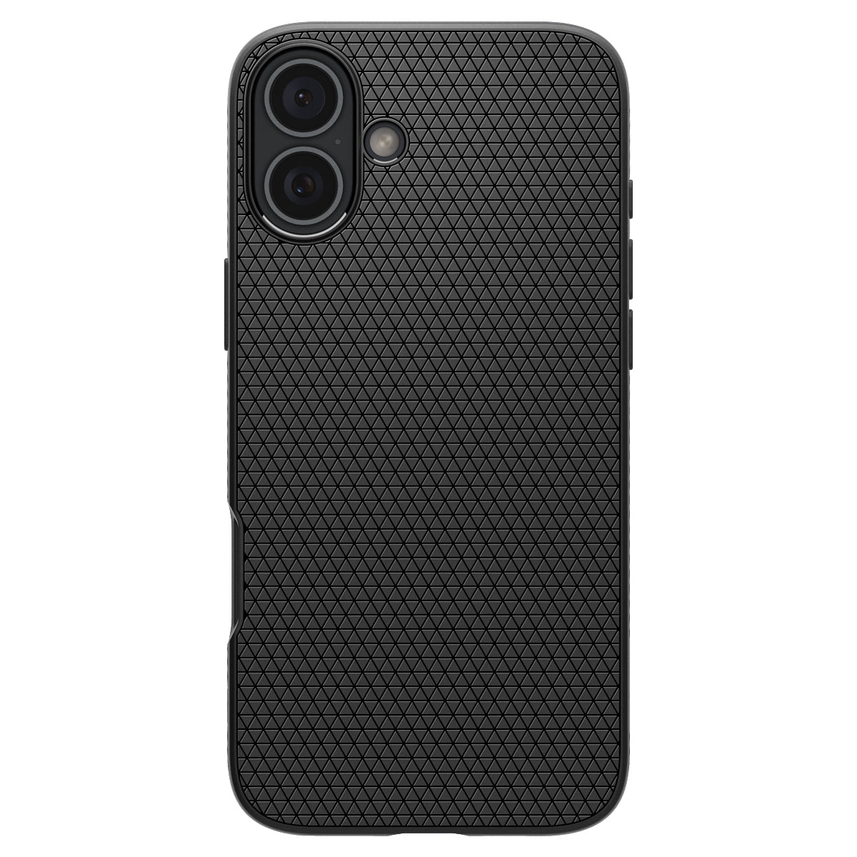 Spigen Liquid Air, matte black - iPhone 16