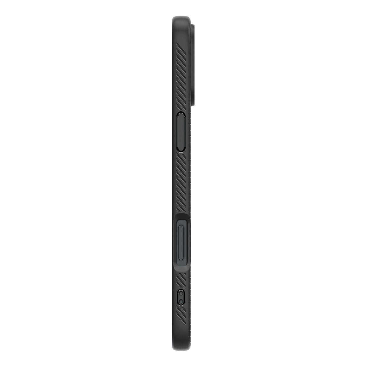 Spigen Liquid Air, matte black - iPhone 16